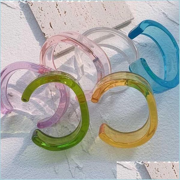 bangle bangle huanzhi 2022 colorf acrylic resin transparent geometric round open bracelet simple for women girls party travel jewelr dhqjc, Black
bangle bangle huanzhi 2022 colorf acrylic resin transparent geometric round open bracelet simple for women girls party travel jewelr dhqjc, Black