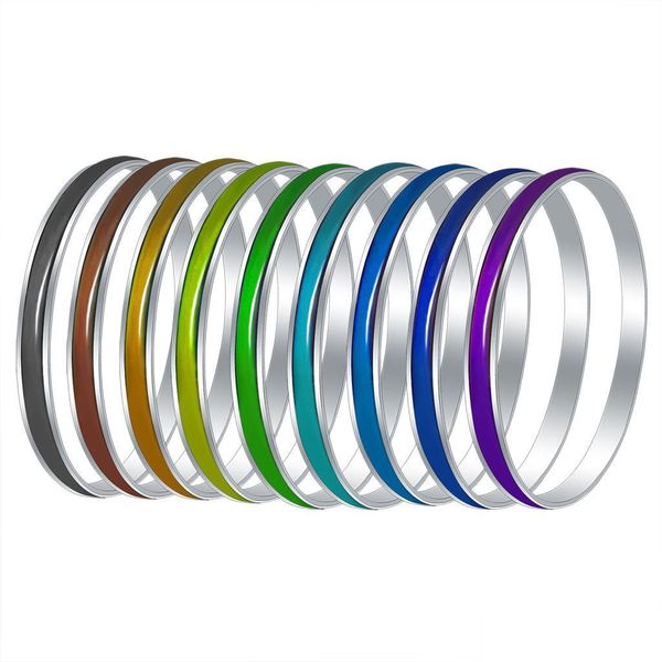 bangle bangle stainless steel mood bracelet fashion and beautif 6mm change color jewelry drop delivery 2022 bracelets dhma2, Black
bangle bangle stainless steel mood bracelet fashion and beautif 6mm change color jewelry drop delivery 2022 bracelets dhma2, Black