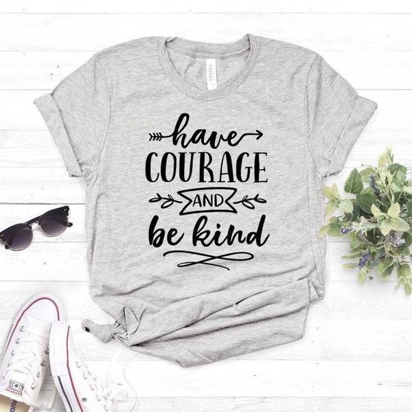 have courage amp be kind womens t shirt print women casual funny for lady girl top, White
have courage amp be kind womens t shirt print women casual funny for lady girl top, White