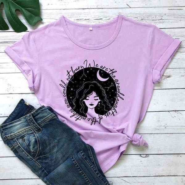 we are the womens t shirt granddaughters t-shirt of witches you couldnt burn salem, White
we are the womens t shirt granddaughters t-shirt of witches you couldnt burn salem, White