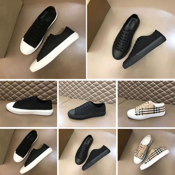 men women luxury plaid formal casual shoes stripe comfortable sneakers designer classic outdoor flat rubber 35-45, Black
men women luxury plaid formal casual shoes stripe comfortable sneakers designer classic outdoor flat rubber 35-45, Black
