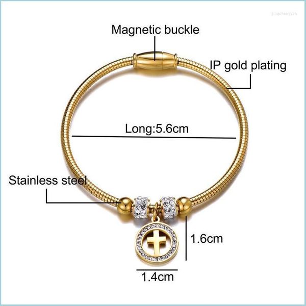 bangle bangle wtreb008 christian cross micropave cz stainless steel serpentine bracelet titanium religious jewelry drop delivery 202 dhjrc, Black
bangle bangle wtreb008 christian cross micropave cz stainless steel serpentine bracelet titanium religious jewelry drop delivery 202 dhjrc, Black