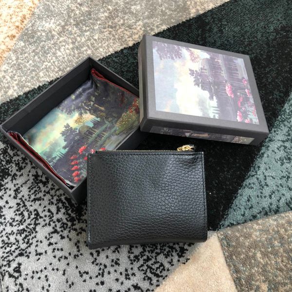 wallets luxury designer women real leather business credit card holder men zipper wallet woman with box 12xh10xd3cm 3 colors, Red;black
wallets luxury designer women real leather business credit card holder men zipper wallet woman with box 12xh10xd3cm 3 colors, Red;black