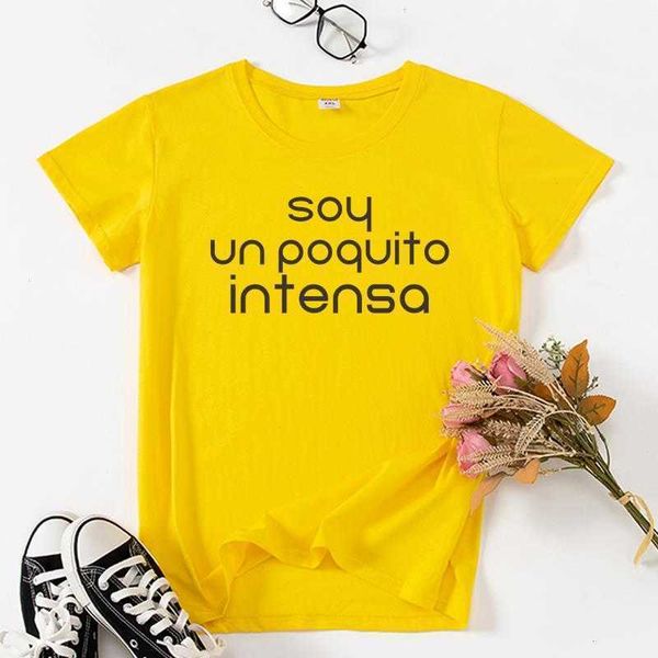 i am a little t shirts intense camiseta de mujer funny spanish letter women, White
i am a little t shirts intense camiseta de mujer funny spanish letter women, White