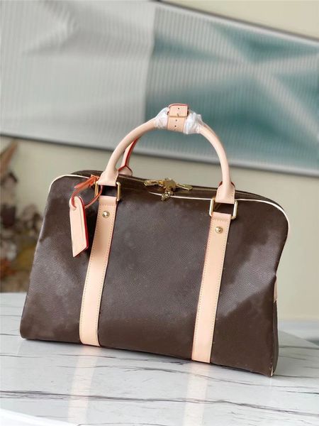 designer m40074 carryall women's boston bag handbag brown shoulder travel bag 7a quality
designer m40074 carryall women's boston bag handbag brown shoulder travel bag 7a quality
