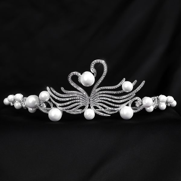 trendy wedding headpieces double swan tiaras for women birthday party charming pearl princess crown girls hair accessories gift, Slivery;golden
trendy wedding headpieces double swan tiaras for women birthday party charming pearl princess crown girls hair accessories gift, Slivery;golden