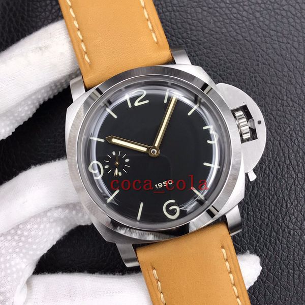 uality men's watches xf maker 47mm 1950 pam127 pam00127 pam 127 00127 super quality cal.6497 movement mechanical hand-winding mens watc, Slivery;brown
uality men's watches xf maker 47mm 1950 pam127 pam00127 pam 127 00127 super quality cal.6497 movement mechanical hand-winding mens watc, Slivery;brown