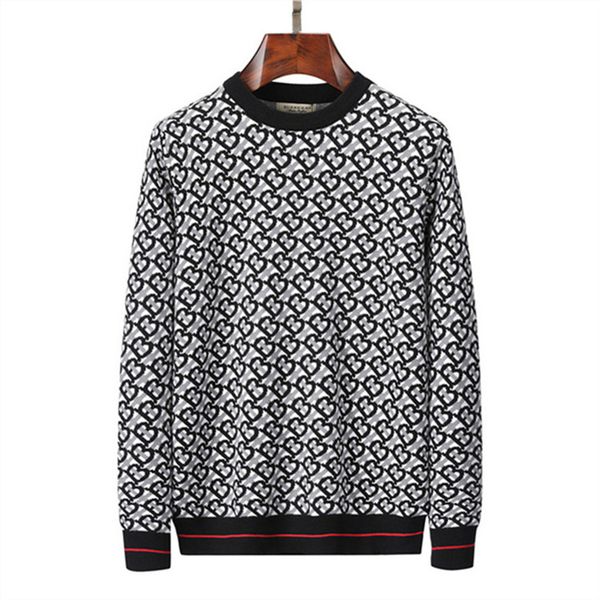 2023fall new men's and women's sweaters designer style of luxury fabrics fashion brand casual 100% cotton high craft collar therma, White;black
2023fall new men's and women's sweaters designer style of luxury fabrics fashion brand casual 100% cotton high craft collar therma, White;black