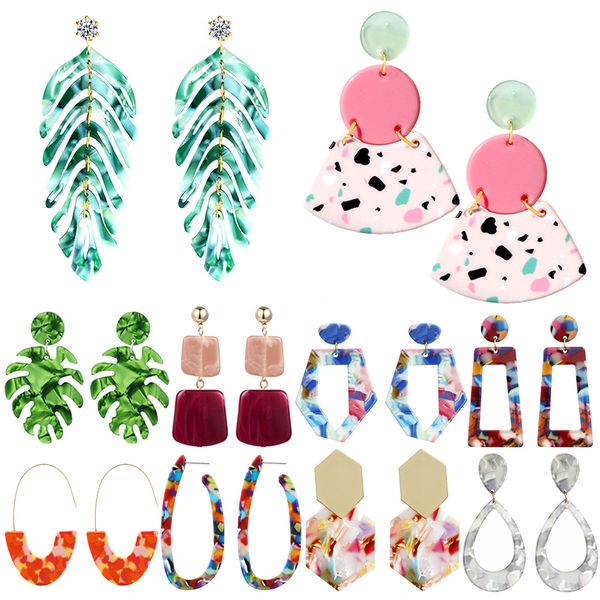 stud earrings for women girls fashion cute beautif leaf feather geometry colorf drop hanging dangle trend acetate board delivery 2022 smte4, Golden;silver
stud earrings for women girls fashion cute beautif leaf feather geometry colorf drop hanging dangle trend acetate board delivery 2022 smte4, Golden;silver