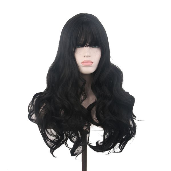 woodfestival wavy synthetic hair brown black wig with bangs female cosplay wigs for women long blonde ombre
woodfestival wavy synthetic hair brown black wig with bangs female cosplay wigs for women long blonde ombre