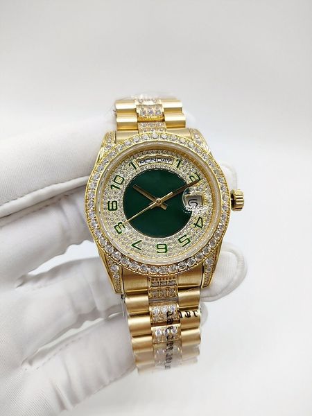 diamond women's wristwatches gold stainless steel strap 40mm automatic mechanical movement mens watches lover couples designer fashion, Slivery;brown
diamond women's wristwatches gold stainless steel strap 40mm automatic mechanical movement mens watches lover couples designer fashion, Slivery;brown