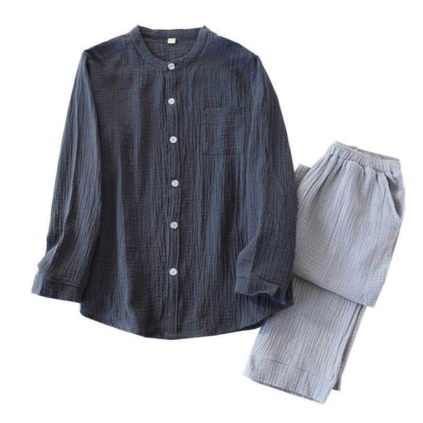 men's sleepwear spring summer new men and women couples simple style pajamas set comfort loose full length household wear round neck ho, Black;brown
men's sleepwear spring summer new men and women couples simple style pajamas set comfort loose full length household wear round neck ho, Black;brown