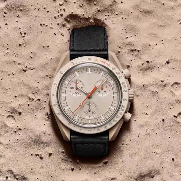 mens watches bioceramic planet moon quarz ceramic moonswatch watch mission to mercury 42mm full function chronograph luxury mens joint name, Slivery;brown
mens watches bioceramic planet moon quarz ceramic moonswatch watch mission to mercury 42mm full function chronograph luxury mens joint name, Slivery;brown