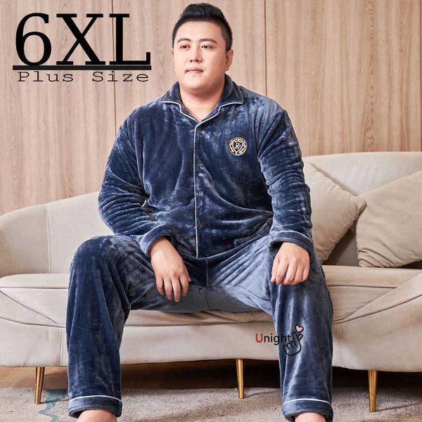 men's sleepwear 5xl 6xl warm men winter fleece pajamas man thick flannel sleepwear pajama set velvet nightwear home cloths pyjama pijam, Black;brown
men's sleepwear 5xl 6xl warm men winter fleece pajamas man thick flannel sleepwear pajama set velvet nightwear home cloths pyjama pijam, Black;brown