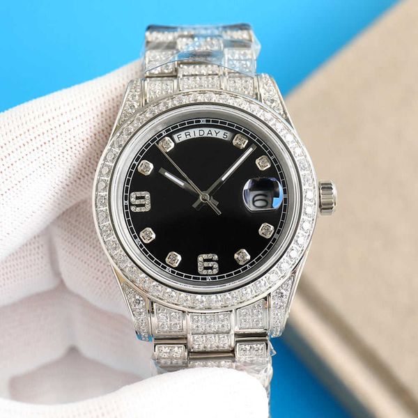 wristwatches wristwatches diamond watch mens automatic mechanical watch 41mm with diamond-studded steel bracelet busins wristwatch 904l stai, Slivery;brown
wristwatches wristwatches diamond watch mens automatic mechanical watch 41mm with diamond-studded steel bracelet busins wristwatch 904l stai, Slivery;brown