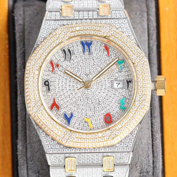 2023wristwatches diamond mens watch 40mm automatic mechanical watchwith diamond-studded steel 904l for men wristwatch life waterproof wristw, Slivery;brown
2023wristwatches diamond mens watch 40mm automatic mechanical watchwith diamond-studded steel 904l for men wristwatch life waterproof wristw, Slivery;brown