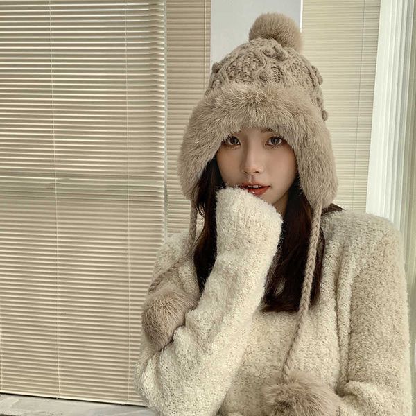 hats stingy brim autumn and winter outing korean version thickened plush knitted warm ear protection cute rabbit hair wool ball hat sweet 11, Blue;gray
hats stingy brim autumn and winter outing korean version thickened plush knitted warm ear protection cute rabbit hair wool ball hat sweet 11, Blue;gray