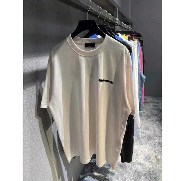 fashion brand designer t shirt seal tape letter printed casual men's clothing gray powder balanciagas, White;black
fashion brand designer t shirt seal tape letter printed casual men's clothing gray powder balanciagas, White;black