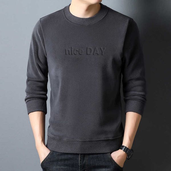 plush sweater men's autumn and winter new round neck long sleeve fashion versatile men, Black
plush sweater men's autumn and winter new round neck long sleeve fashion versatile men, Black