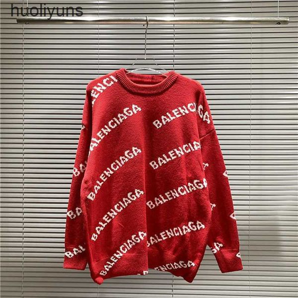 fashion designer letter sweaters paris balencaigass neck 2023 brand sweater jacquard high round version autumn pullover men's women, White;black
fashion designer letter sweaters paris balencaigass neck 2023 brand sweater jacquard high round version autumn pullover men's women, White;black