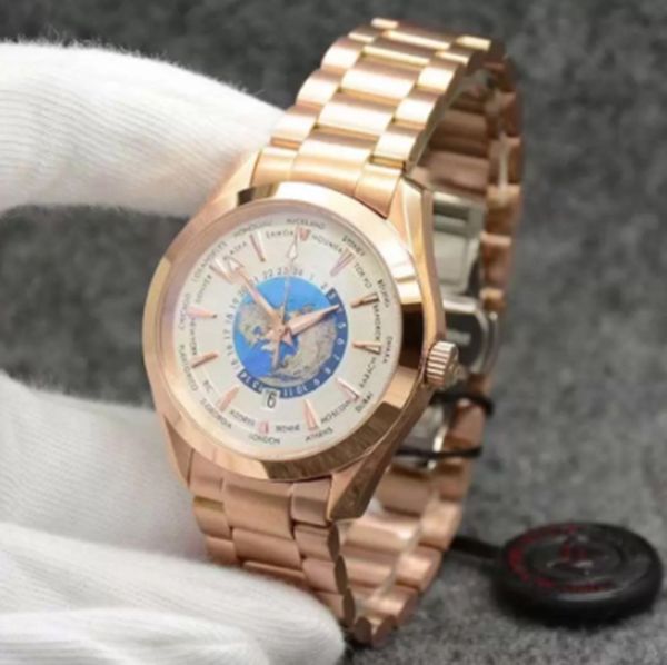 white dial aqua terra 150m worldtimer limited watch 41mm quartz battery power ocean gold stainless steel sports sea around the world mens wa, Slivery;brown
white dial aqua terra 150m worldtimer limited watch 41mm quartz battery power ocean gold stainless steel sports sea around the world mens wa, Slivery;brown
