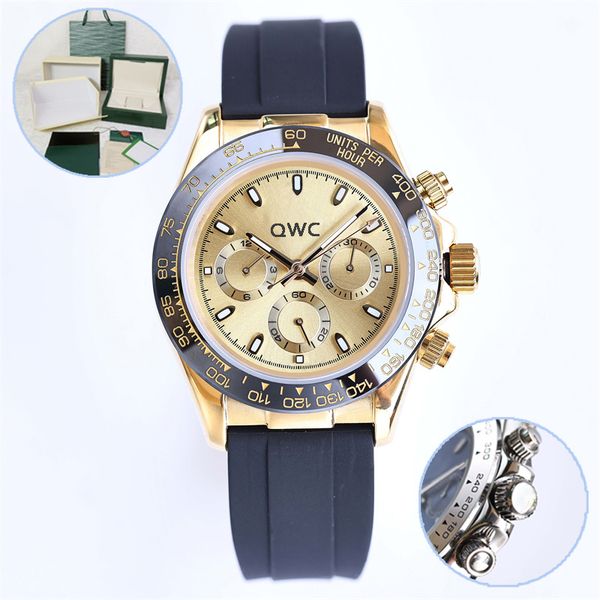 fashion luxury gold designer watch for mens 41mm multi dial automatic movement watches water resistant sapphire rubber steel strap sport wri, Slivery;brown
fashion luxury gold designer watch for mens 41mm multi dial automatic movement watches water resistant sapphire rubber steel strap sport wri, Slivery;brown