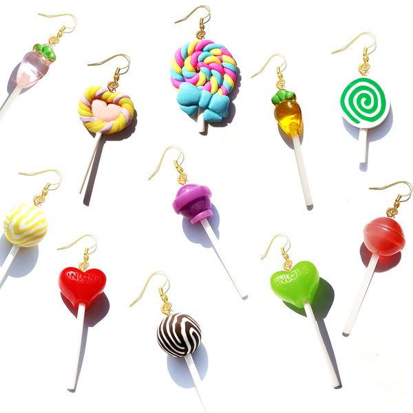 stud earring for women resin candy lollipop drop earrings children jewelry custom made handmade cute girls heart dangle delivery 2022 smtvy, Golden;silver
stud earring for women resin candy lollipop drop earrings children jewelry custom made handmade cute girls heart dangle delivery 2022 smtvy, Golden;silver
