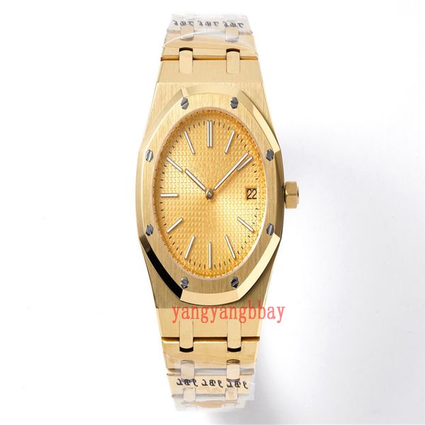 uality men wristwatches 39mm 15202 blue dial luminescent stainless steel vk quartz movement transparent mechanical mens watch watches -2, Slivery;brown
uality men wristwatches 39mm 15202 blue dial luminescent stainless steel vk quartz movement transparent mechanical mens watch watches -2, Slivery;brown
