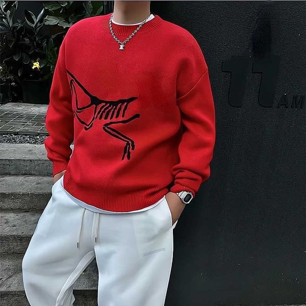 autumn winter designer sweater arc mens womens loose round neck pullover sweaters casual long sleeve coat lovers, White;black
autumn winter designer sweater arc mens womens loose round neck pullover sweaters casual long sleeve coat lovers, White;black