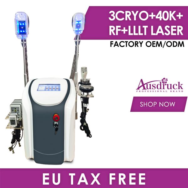 3 cryo fat ing lipolaser cavitation rf fat e shape vacuum cryotherapy weight loss slimming machine ce
3 cryo fat ing lipolaser cavitation rf fat e shape vacuum cryotherapy weight loss slimming machine ce