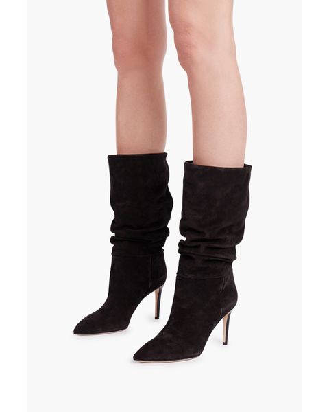 cagole lambskin leather knee-high boots stud buckle embellished side zip shoes pointed toe stiletto heel tall boot luxury designers shoe for, Black
cagole lambskin leather knee-high boots stud buckle embellished side zip shoes pointed toe stiletto heel tall boot luxury designers shoe for, Black