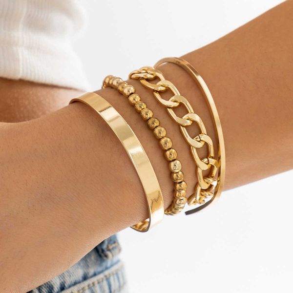 geometric bare body bright face national handmade metal bracelet simple hollowed out fashion open bracelet, Black
geometric bare body bright face national handmade metal bracelet simple hollowed out fashion open bracelet, Black