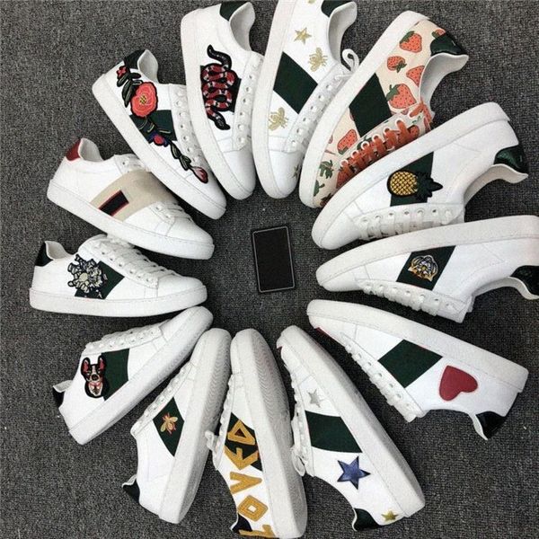 lm mens womens ace little bee white shoes designer sneakers casual shoes low italy brand stripes shoe walking sports trainers chaussures pou, Black
lm mens womens ace little bee white shoes designer sneakers casual shoes low italy brand stripes shoe walking sports trainers chaussures pou, Black