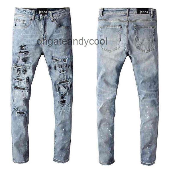 designer splash mens jean pants jean 2023 mens jean pantsy trend brand amirs ink jeans graffiti drill hole patslim fit feet 626 gba, Blue
designer splash mens jean pants jean 2023 mens jean pantsy trend brand amirs ink jeans graffiti drill hole patslim fit feet 626 gba, Blue
