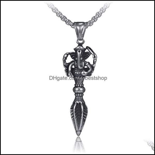 pendant necklaces pendant necklaces vintage punk religious demon pestle necklace men stainless steel box chain jewelry hip hop bijou dh5jg, Silver
pendant necklaces pendant necklaces vintage punk religious demon pestle necklace men stainless steel box chain jewelry hip hop bijou dh5jg, Silver
