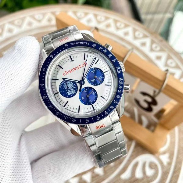 high 42mm men's vk quartz watch luxury casual multifunctional chronograph 316l wristwatch, Slivery;brown
high 42mm men's vk quartz watch luxury casual multifunctional chronograph 316l wristwatch, Slivery;brown