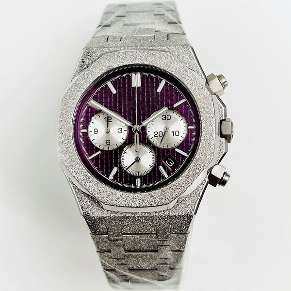 watch mens six needle multi-function quartz chronograph watches 41mm business wristwatch sapphire montre de luxe designer watches, Slivery;brown
watch mens six needle multi-function quartz chronograph watches 41mm business wristwatch sapphire montre de luxe designer watches, Slivery;brown