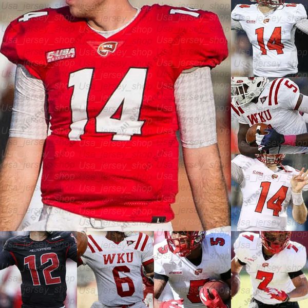 american college football wear custom western kentucky hillers college football jerseys ty storey steven duncan gaej walker tyrrell pigrome, Black
american college football wear custom western kentucky hillers college football jerseys ty storey steven duncan gaej walker tyrrell pigrome, Black