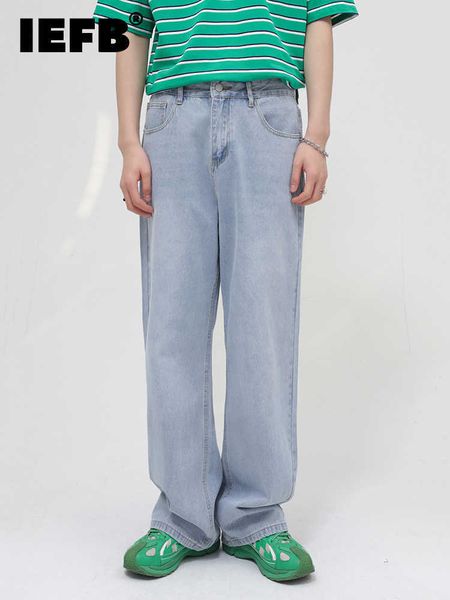 men's jeans iefb menswear light blue jeans autumn new straight denim trousers korean trendy simple long pants loose wide leg casual pan
men's jeans iefb menswear light blue jeans autumn new straight denim trousers korean trendy simple long pants loose wide leg casual pan