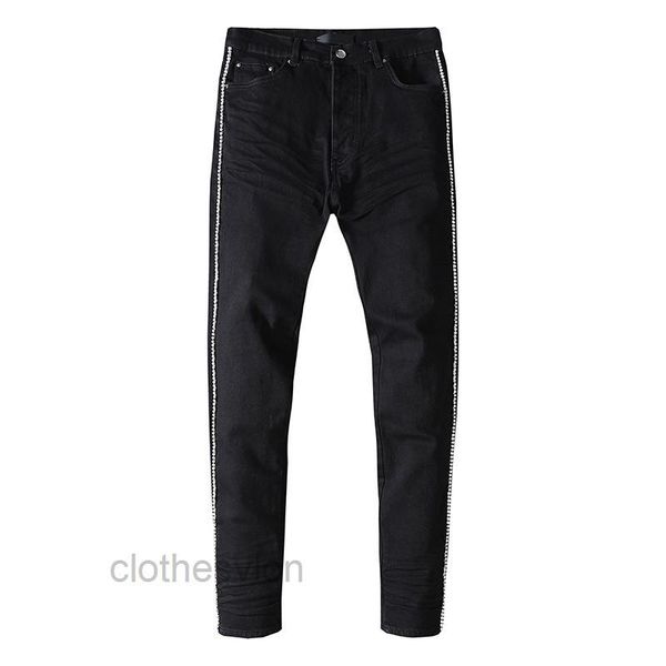 black 2023 lines amirs side jeans designer thin t brick shirts jean show men's sense style aqv, Blue
black 2023 lines amirs side jeans designer thin t brick shirts jean show men's sense style aqv, Blue