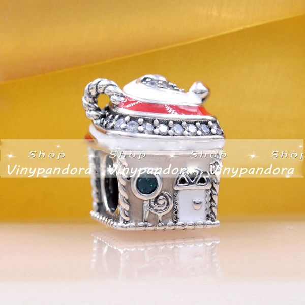 925 sterling silver festive gingerbread house christmas charm bead fits european pandora style jewelry charm bracelets, Black
925 sterling silver festive gingerbread house christmas charm bead fits european pandora style jewelry charm bracelets, Black