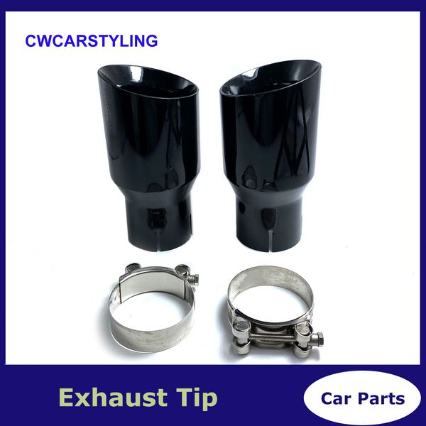 1 pc car modified stainless steel glossy black exhaust pipe universal bevel edeg shiny muffler tip for bmw series mazda vw benz
1 pc car modified stainless steel glossy black exhaust pipe universal bevel edeg shiny muffler tip for bmw series mazda vw benz
