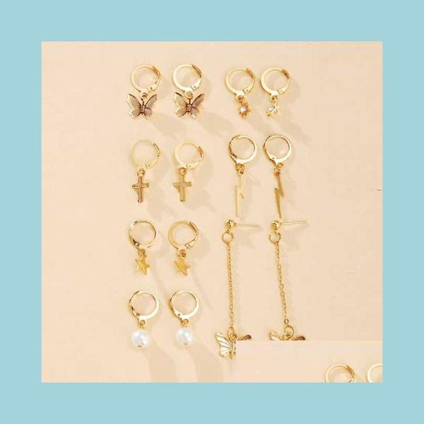 dangle chandelier womens earrings hoopdangle stud gold sier plated 51513 butterfly lightning ear clip set 7piece creative simple a dhfnx, Silver
dangle chandelier womens earrings hoopdangle stud gold sier plated 51513 butterfly lightning ear clip set 7piece creative simple a dhfnx, Silver