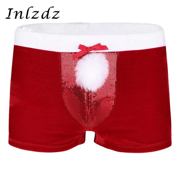 set red mens erotic lingerie christmas underwear for velvet holiday boxer shorts underpants sissy male panties party nightwear t221103, Red;black
set red mens erotic lingerie christmas underwear for velvet holiday boxer shorts underpants sissy male panties party nightwear t221103, Red;black