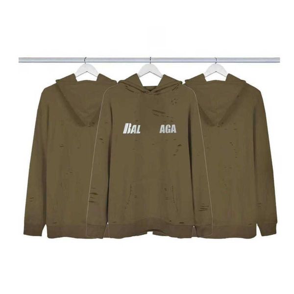 fashion brand designer hoodies paris hole tearing washed chest letter print loose pullover sweatshirts olive balanciagas, Black
fashion brand designer hoodies paris hole tearing washed chest letter print loose pullover sweatshirts olive balanciagas, Black