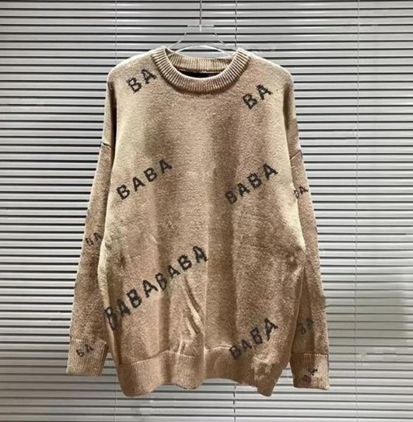 designer sweater man for woman knit crow neck womens fashion letter black long sleeve clothes pullover oversized blue 44, White;black
designer sweater man for woman knit crow neck womens fashion letter black long sleeve clothes pullover oversized blue 44, White;black