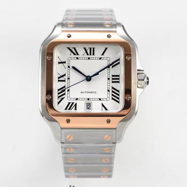 mechanical automatic watches lovers watch made of premium stainless steel baked blue movement watch needle sapphire lens deep waterproof fas, Slivery;brown
mechanical automatic watches lovers watch made of premium stainless steel baked blue movement watch needle sapphire lens deep waterproof fas, Slivery;brown