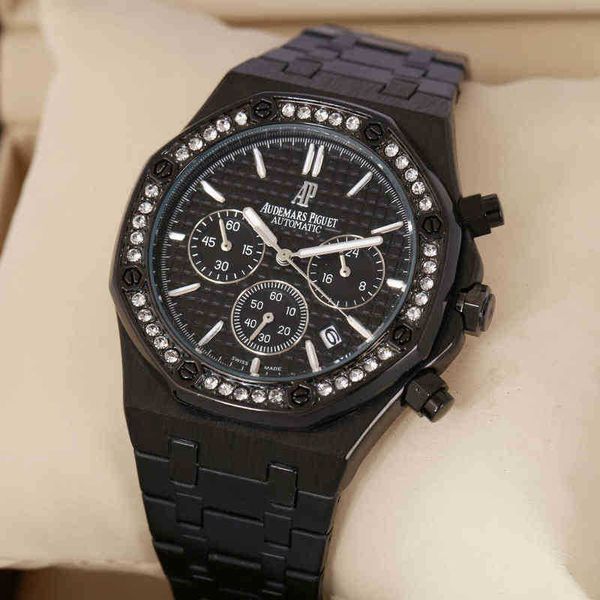 ps s relogio men masculino a 6 hand movement with diamond watch brand luxury stainless steel waterproof, Slivery;brown
ps s relogio men masculino a 6 hand movement with diamond watch brand luxury stainless steel waterproof, Slivery;brown