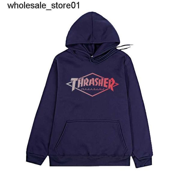 men's hoodies designer sweatshirts thrasher sweater fashion brand letter flame co branded sweater hoodie, Black
men's hoodies designer sweatshirts thrasher sweater fashion brand letter flame co branded sweater hoodie, Black