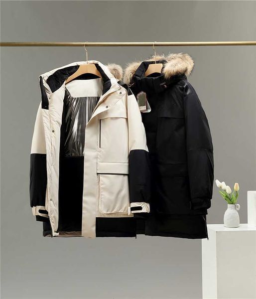 men's down parkas male extreme jacket men thick fur collar long s north cold clothing warm jackets outerwear face 421, Black
men's down parkas male extreme jacket men thick fur collar long s north cold clothing warm jackets outerwear face 421, Black